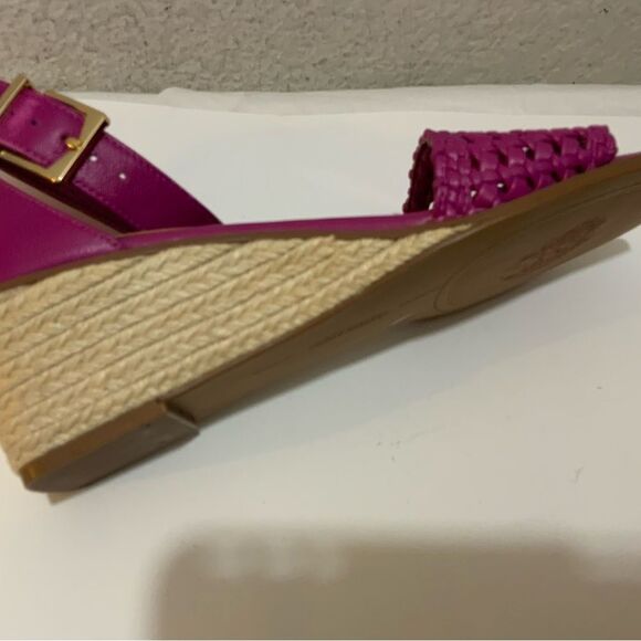 Vince Camuto Bretandi Adjustable Espadrille Wedge Sandals 7 M/ 37.5 - Picture 6 of 10
